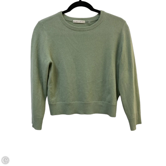 Sweater Designer By Alice + Olivia In Green, Size: M