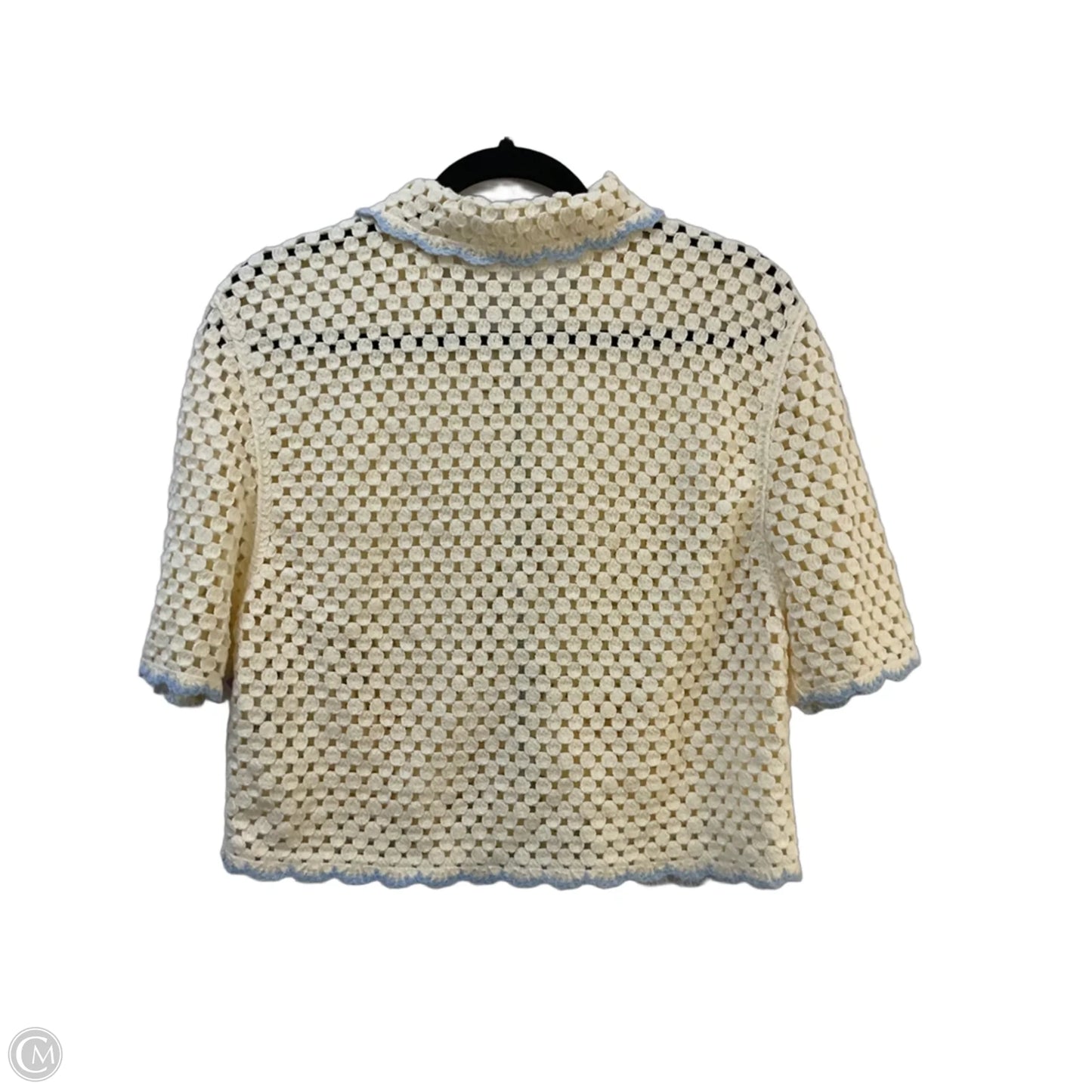 Sweater Cardigan By Avec Les Filles In Cream, Size: M