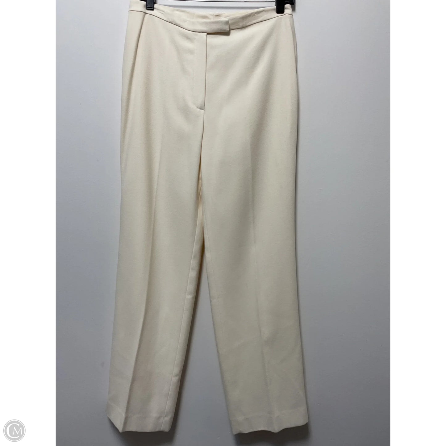 Pants Suit 2pc By T Tahari In Cream, Size: 8p