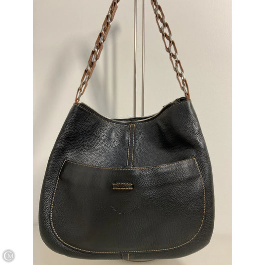 Handbag Leather By Cma, Size: Large