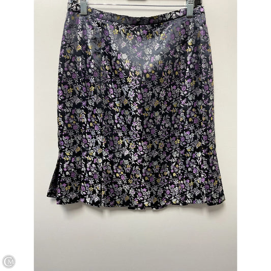 Skirt Midi By White House Black Market In Black & White, Size: 4