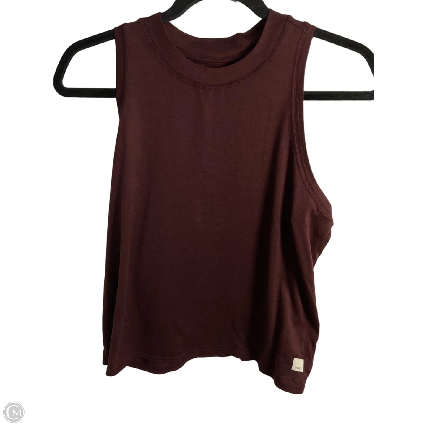 Athletic Tank Top By Vuori In Maroon, Size: S