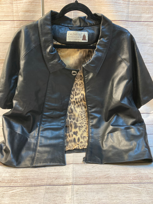 Jacket Leather By Cma  Size: 8