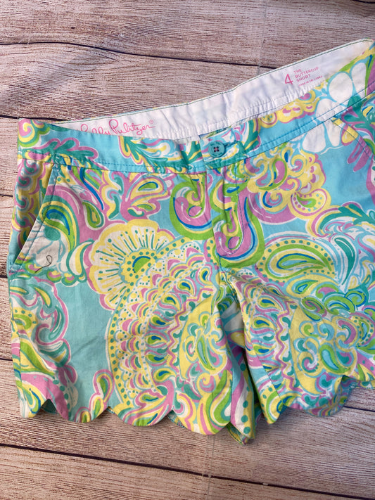 Adrienne Floral Ruffle Shorts • Shop American Threads Women's