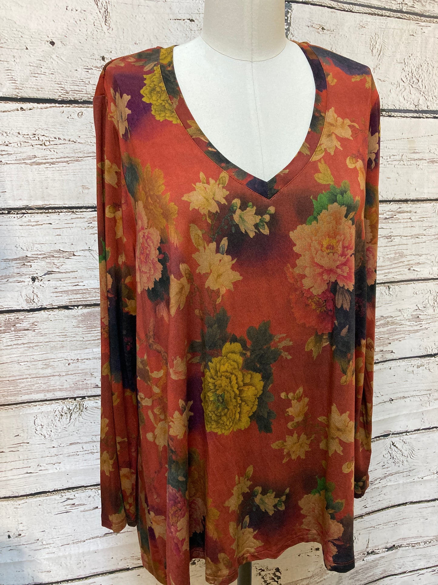 Tunic Long Sleeve By Johnny Was  Size: 1x