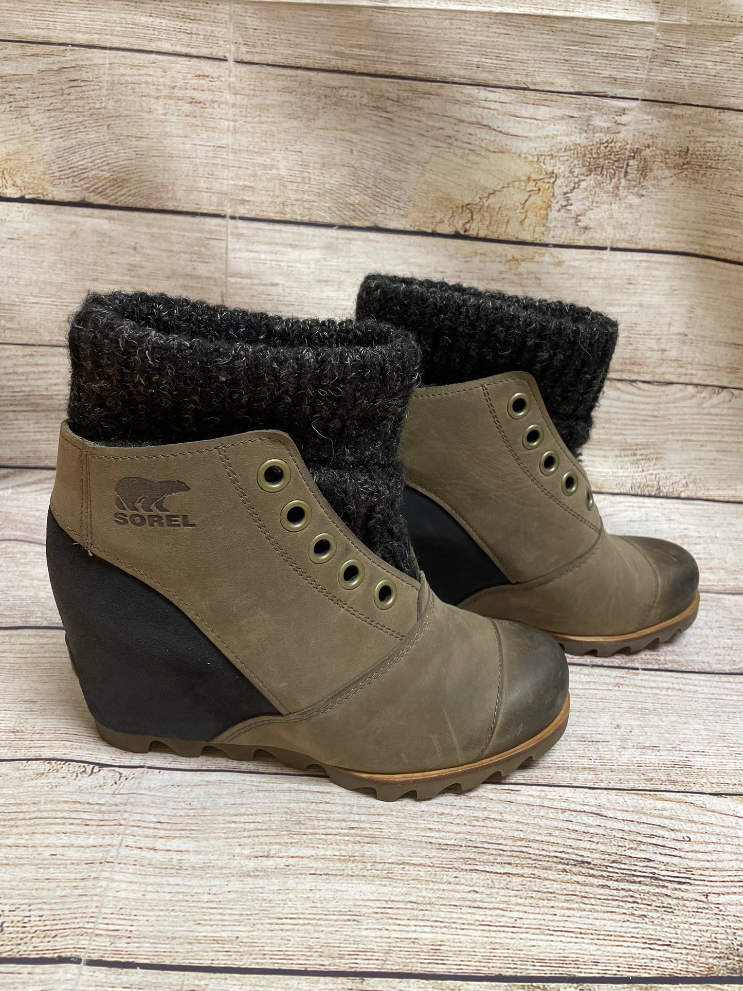 Boots Ankle Heels By Sorel  Size: 6.5