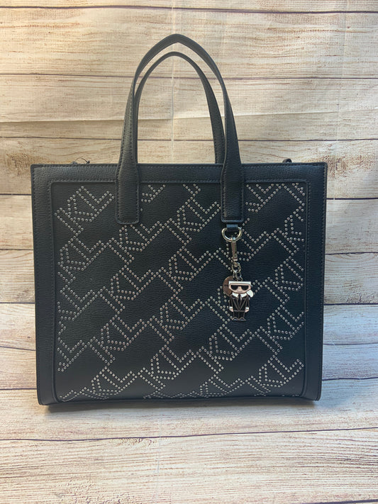 Handbag Leather By Karl Lagerfeld  Size: Large